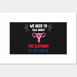 We Need To Talk About The Elephant In The WOMB Posters and Art